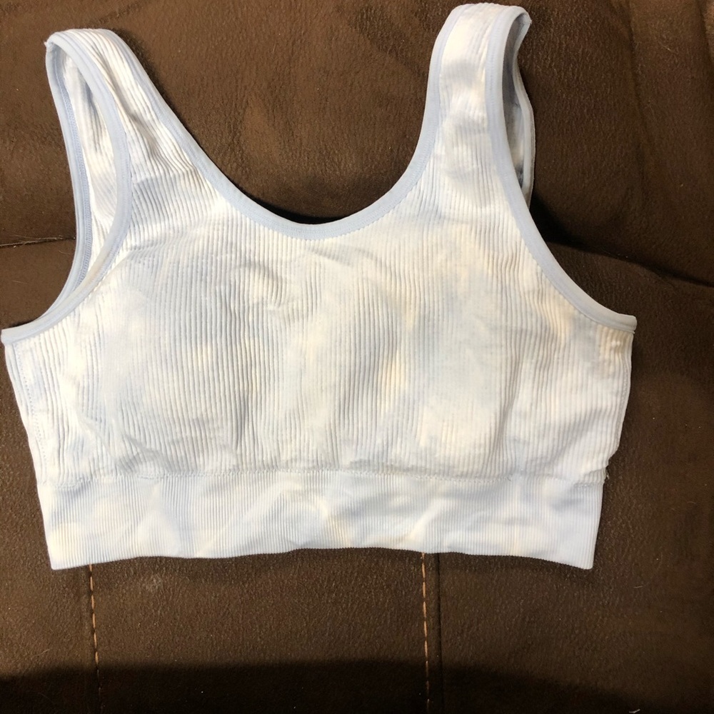 Ribbed aerie bralette